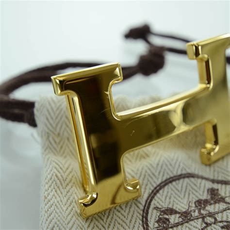 hermes 18k gold h belt buckle|Hermes belt buckle replacement.